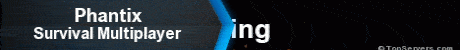 Phantix Minecraft Server Banner