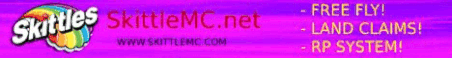 SkittleMC Minecraft Server Banner