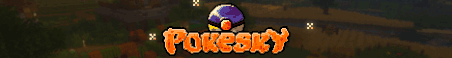 PokeSky Minecraft Server Banner