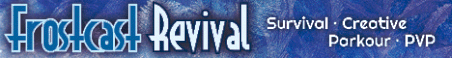 Frostcast Revival Minecraft Server Banner