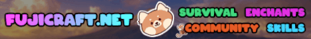 FujiCraft Minecraft Server Banner