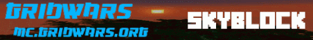 GridWars Minecraft Server Banner