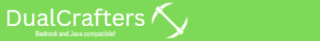 DualCrafters Minecraft Server Banner
