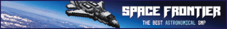SpaceFrontier Minecraft Server Banner
