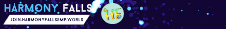 Harmony Falls SMP - Proximity Voice Chat Minecraft Server Banner