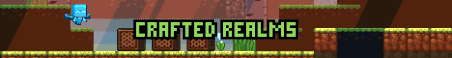 Crafted Realms Minecraft Server Banner