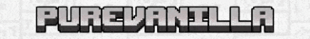 Pure Vanilla Minecraft Server Banner