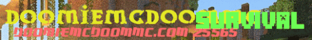 DoomieMcDoomMC Minecraft Server Banner
