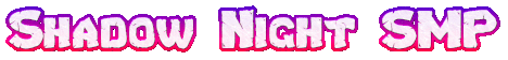 Shadow Night Minecraft Server Banner