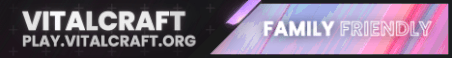 VitalCraft Minecraft Server Banner