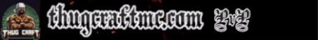 Thugcraft Minecraft Server Banner