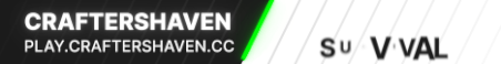 CraftersHaven Minecraft Server Banner
