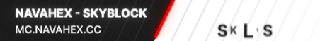 NavaHex - Skyblock Minecraft Server Banner