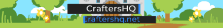 CraftersHQ Minecraft Server Banner