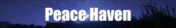 Peace Haven Minecraft Server Banner