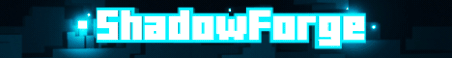 Shadow Forge Minecraft Server Banner