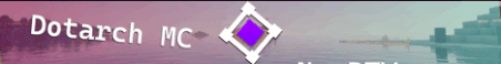 Dotarch MC Minecraft Server Banner