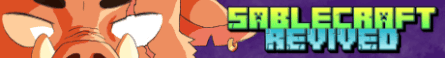 SableCraft REVIVED Minecraft Server Banner