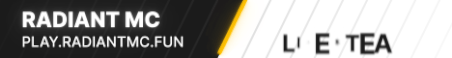 Radient MC Minecraft Server Banner