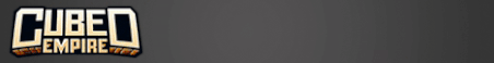 Cubed Empire Minecraft Server Banner