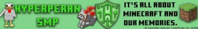 HyperPeran SMP Minecraft Server Banner