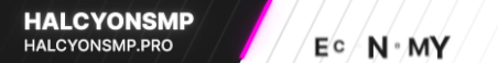 HalcyonSMP Minecraft Server Banner