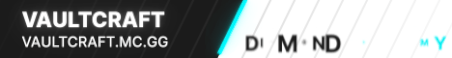 Vaultcraft Minecraft Server Banner