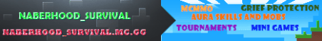 NaberHood Survival Minecraft Server Banner