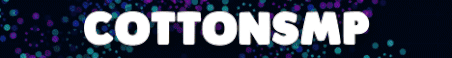 CottonSMP Minecraft Server Banner