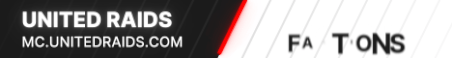 United Raids Minecraft Server Banner