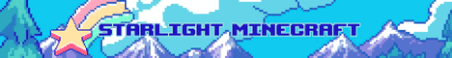 Starlight Minecraft Minecraft Server Banner