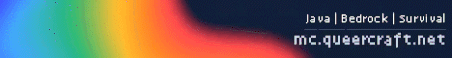 Queercraft Minecraft Server Banner