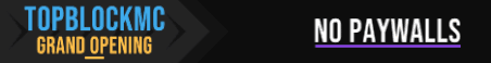 TopBlockMC Minecraft Server Banner