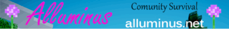 Alluminus Minecraft Server Banner