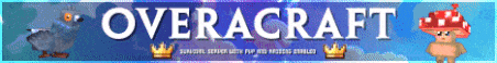 OveraCraft Minecraft Server Banner