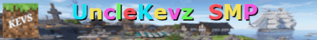 UncleKevz Minecraft Server Banner