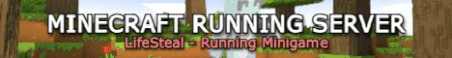 MCRUN SMP Minecraft Server Banner
