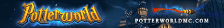 PotterworldMC Minecraft Server Banner
