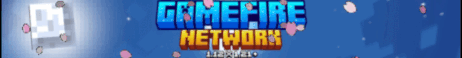 GAMEFIRE NETWORK Minecraft Server Banner