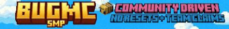 BugMC Minecraft Server Banner