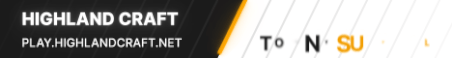 Highland Craft Minecraft Server Banner