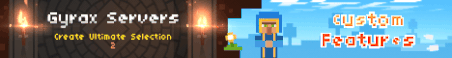 Gyrax Servers - Create Ultimate Selection 2 Server Minecraft Server Banner