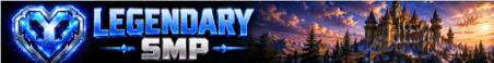 Legendary SMP Minecraft Server Banner