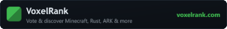 VoxelRank Minecraft Server List Minecraft Server Banner