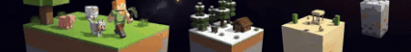 Chunked World Minecraft Server Banner