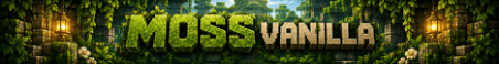 Moss Vanilla Minecraft Server Banner