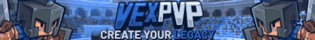 VexPvP Minecraft Server Banner