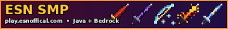ESN SMP Minecraft Server Banner